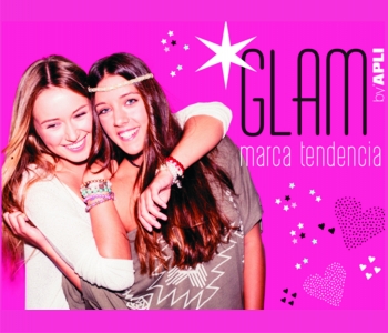 APLI GLAM Cuentas para crear pulseras, collares, cordones, figuras, etc..  Adhesivos brillantes para adornar tus objetos, ropa, calzado, pelo
