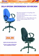 SILLA OFICINA SINCRO RD-939 ROCADA  ahora  204,99